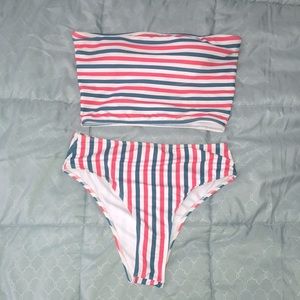 Size small high waisted shein swimsuit